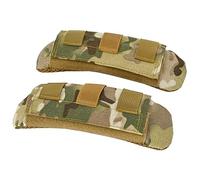 tactifans 2 Pack Detachable Vest Shoulder Strap Pads, Fit 2'' (Max 2.5''), Sling Bags, Backpack, Messenger Bag Straps, Comfort Soft Cushion, Camouflage