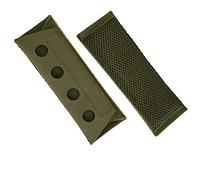 tactifans 2 Pack Vest Shoulder Pads Fit 2" Shoulder Strap Comfort Soft Cushion Strap Pads Mesh Padded Lightweight for FCPC JPC Plate Carriersl Vests Sling Bags (Ranger Green)