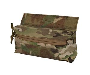 tactifans Dangler Pouch Mini Drop Pouch Sack Pouch Abdominal Fanny Pack with Hook and Loop YKK Zipper Tourniquet Holder for Vest Chest Rig (CP)