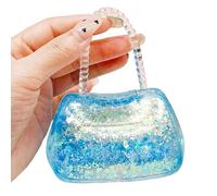 Tactile Squishy Texture - Glitter Purse Fidget, Tear Resistant Material for Heavy Duty Squeezing, Miniature Fashion Bag, Handheld Sensory Toy with Ultra Soft Outer Membrane, Stress Relief Item