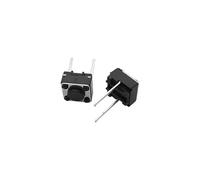 Tactile Switch Momentary Tact 2Pin 6X6mmTouch Push Button High 5mm 7mm 8mm 9mm 20/50/100Pcs(6x6x4.3mm,100Pcs)