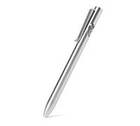 Tactile Turn Titanium Bolt Action Pen - Standard Length (5.6") - Retractable Ink Refillable Pen - 100% Titanium - Made in the USA