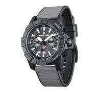 TACTIME Solar-Powered Sports Watch for Men - 50M Waterproof, Luminous Hands, Stopwatch, 12/24H Format, Lightweight Zinc Alloy Case with TPR Nylon Strap