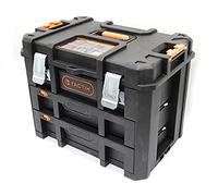 TACTIX HD Large Toolbox with 2 Drawers 53 cm to fit Tactix Modular System