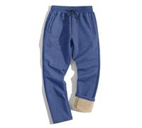 TACVASEN Men's Sherpa Lined Sweatpants Winter Warm Fleece Jogging Trousers | Thermal Walking Pants Stretch Tracksuit Bottoms with Pockets