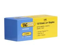 Tacwise 0235 Type 13/10 mm Galvanised Staples, Pack of 5000 | Fine Wire Staples, Discreet Appearance, V-shaped Chisel Points