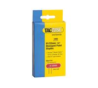 Tacwise 0288 91 Narrow Crown Divergent Point Staples 22Mm - Electric Tackers (Pack 1000)