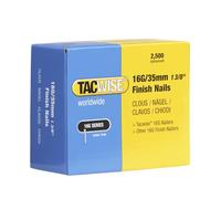 Tacwise Finish Nails 0295 Type 16G 35 mm Galvanised - Pack of 2500