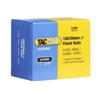 Tacwise 0298 Type 16G / 50 mm Galvanised Finish Nails, Pack of 2500, Silver