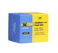 Tacwise 0300 Type 16G / 60 mm Galvanised Finish Nails, Pack of 2500