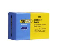 Tacwise 0308 Type 90 / 25 mm Galvanised Narrow Crown Staples, Pack of 5000