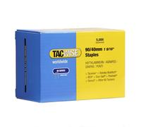 Tacwise 0311 Type 90 / 40 mm Galvanised Narrow Crown Staples, Pack of 5000