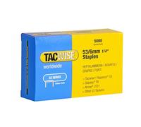 Tacwise 0331 Type 53 / 6 mm Galvanised Staples, Pack of 5000