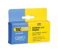 Tacwise 0335 53 Series 8mm Staples 2000 Pack - Type Jt21 A Z5-53 R153 R353 Tr150