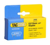 Tacwise 0336 Type 53 / 10 mm Galvanised Staples, Pack of 2000
