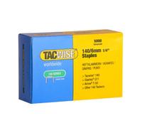 Tacwise 0340 Type 140/6mm Heavy Duty Galvanised Staples, Pack of 5000