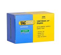 Tacwise 0342 Type 140/10mm Heavy Duty Galvanised Staples, Pack of 5000