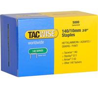 Tacwise 0342 Type 140/10mm Heavy Duty Galvanised Staples, Pack of 5000