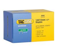 Tacwise 0343 Type 140/12mm Heavy Duty Galvanised Staples, Pack of 5000