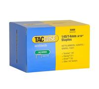 Tacwise 0344 Type 140 / 14 mm Heavy Duty Galvanised Staples, Pack of 5000 | Professionals
