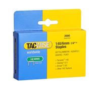 Tacwise 0345 Type 140/6mm Heavy Duty Galvanised Staples, Pack of 2000