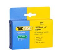 Tacwise 0345 Type 140/6mm Heavy Duty Galvanised Staples, Pack of 2000