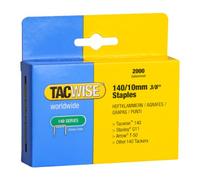 Tacwise 0347 Type 140/10mm Heavy Duty Galvanised Staples, Pack of 2000
