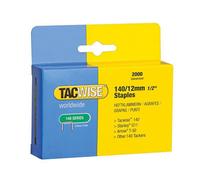 Tacwise 0348 140 Series 12mm Staples Galvanised 2000 Pack - T50 G Z4-140 140El