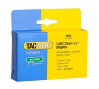 Tacwise 0348 Type 140/12mm Heavy Duty Galvanised Staples, Pack of 2000
