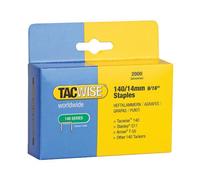 Tacwise 0349 140 Series 14mm Staples Galvanised 2000 Pack - T50 G Z4-140 A14014V