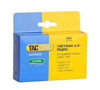 Tacwise 0349 Type 140/14mm Heavy Duty Galvanised Staples, Pack of 2000, Silver