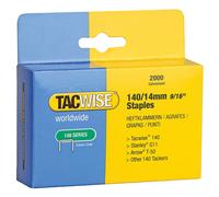 Tacwise 0350 Selection Pack of Type 140/6-14mm Heavy Duty Galvanised Staples, Pack of 4400, Silver