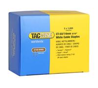 Tacwise CT-60/14mm White Cable Tacker Staples 5,000 (5 x 1,000 packs)
