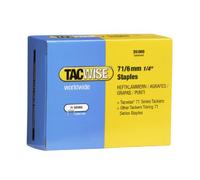 Tacwise Tacwise 0367 Type 71/6mm Galvanised Upholstery Staples, x 20000
