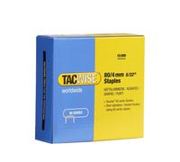 Tacwise Upholstery Staples 0380 Type 80 / 4 mm Galvanised Pack of 10,000