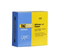 Tacwise 0381 Type 80/6mm Galvanised Upholstery Staples, Pack of 10,000
