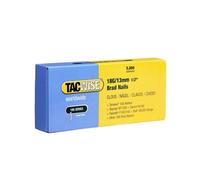 Tacwise 0393 18G 13mm Brad Nails Galvanised 5000 Pack - Z4 Z5 140El 53-13El