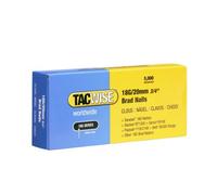 Tacwise 0395 Galvanised Brad Nails Type 18G / 20 mm , Pack of 5,000