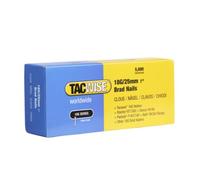 Tacwise 0396 Galvanised Brad Nails Type 18G / 25 mm, Pack of 5,000 | Strong Holding Capabilities