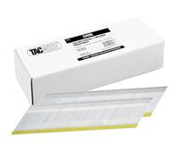 Tacwise 0406 Type DA 15G / 50 mm Galvanised Angled Finish Nails, D Head, Pack of 4000