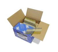 Tacwise 0436 Extra Galvanised Framing Nails 3.1 / 90 mm, Round Head, Screw Shank, 22° Inclined, Plastic Collated, Pack of 3000