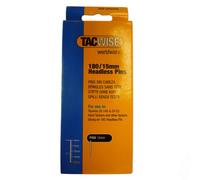 Tacwise 0478 Type 180 / 15 mm Galvanised Headless Pins, x 2000