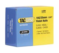 Tacwise 0665 16G 20mm Finish Nails Galvanised 2500 Pack Dbn600Zj Dfn50V Gfn64V