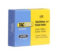 Tacwise 0665 Type 16G / 20 mm Galvanised Finish Nails, Pack of 2500