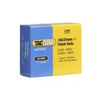Tacwise 666 16 Gauge Straight Finish Nails 25mm Pack 2500