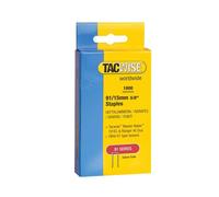 Tacwise 768 91 Narrow Crown Staples 40mm - Electric Tackers Pack 1000