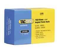 Tacwise 16 Gauge Angled Brad Nails 773 63mm Galvanised 20° Pack of 2500 for DC618K