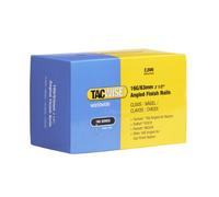 Tacwise 16 Gauge Angled Brad Nails 773 63mm Galvanised 20° Pack of 2500 for DC618K