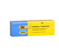 Tacwise 0824 Galvanised Angled Brad Nails, 18G / 25 mm, 26° Incline, 5000 | Pack of 5000 Type 500 (18G) Nails