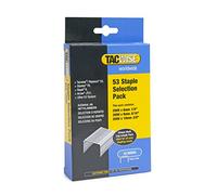 Tacwise 1095 Selection Pack of Galvanised Staples, Type 53/6-10 mm, 6000 | Pack of 6000 Staples